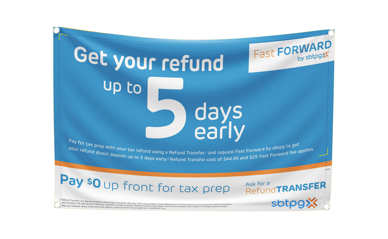 Fast Forward banner for tax pros